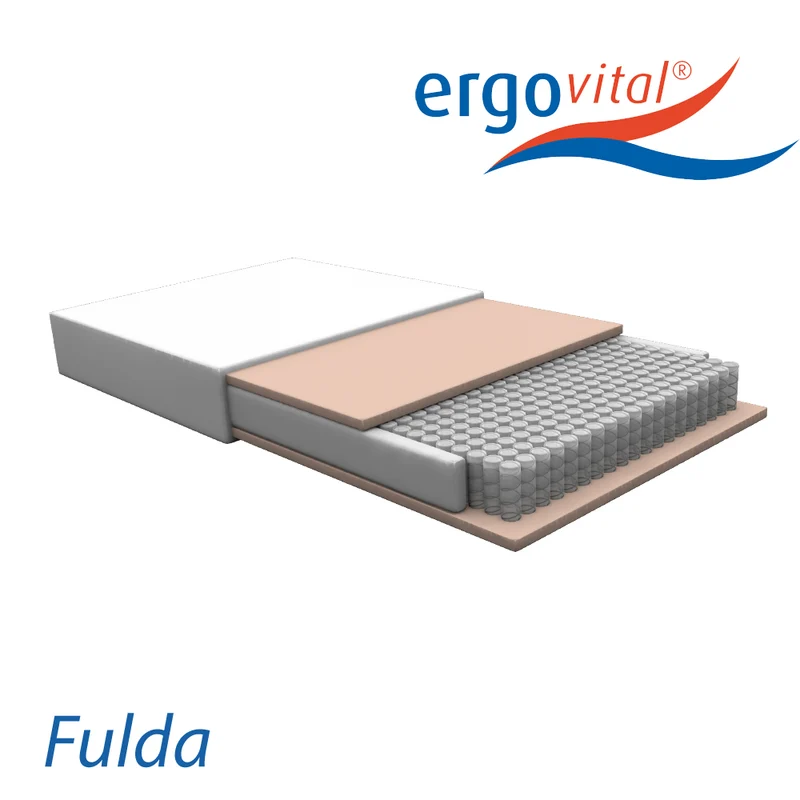 Tonnentaschenfederkern Matratze ergovital fulda