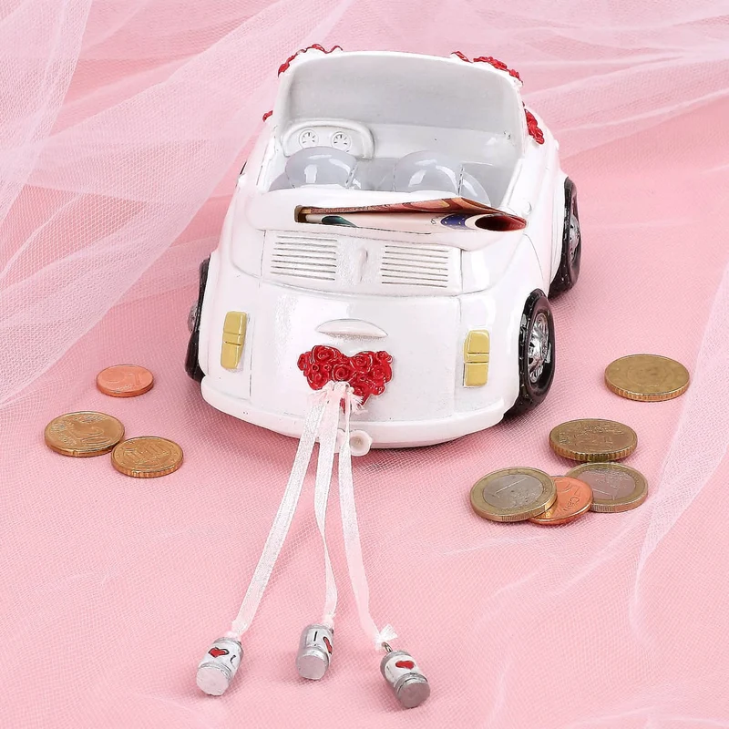 Spardose - Cabrio zur Hochzeit