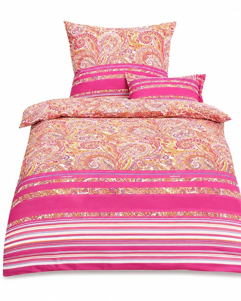 bassetti Satin-Bettwäsche Noto P2 pink
