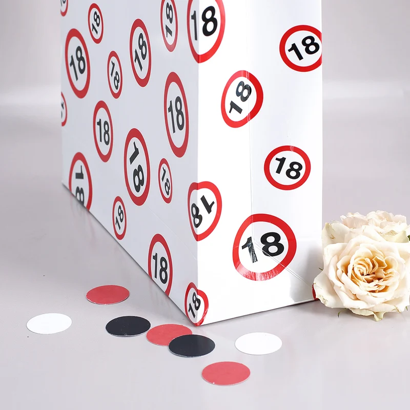 Geschenk-Tasche Verkehrszeichen 18