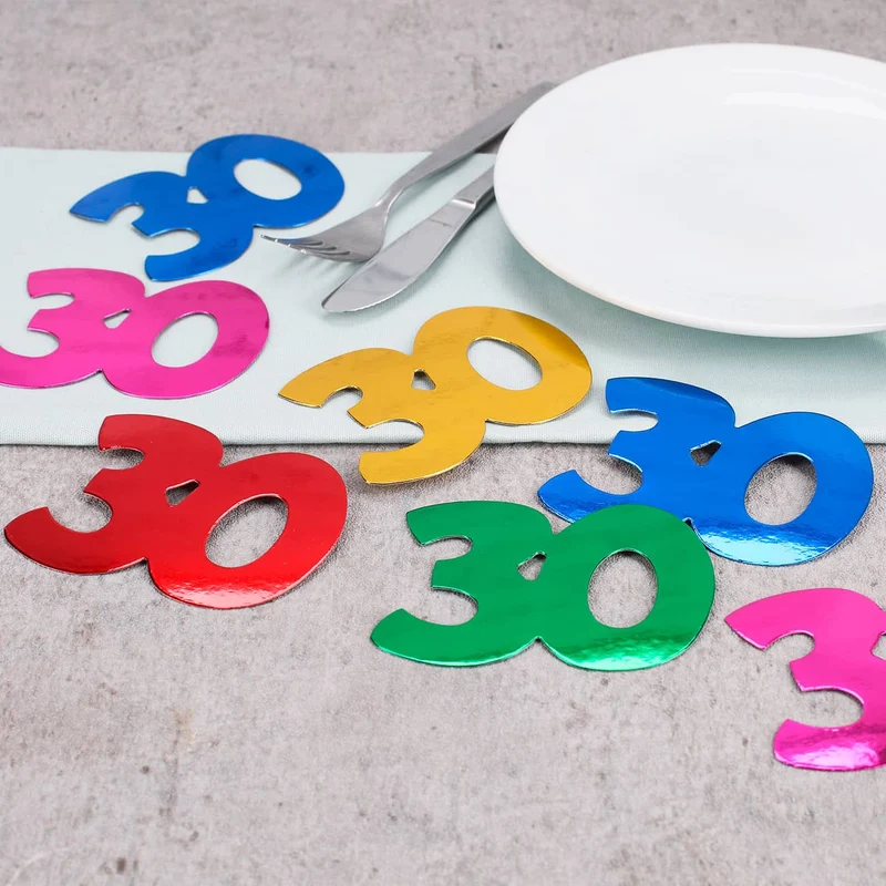 Jumbo-Konfetti zum 30.Geburtstag