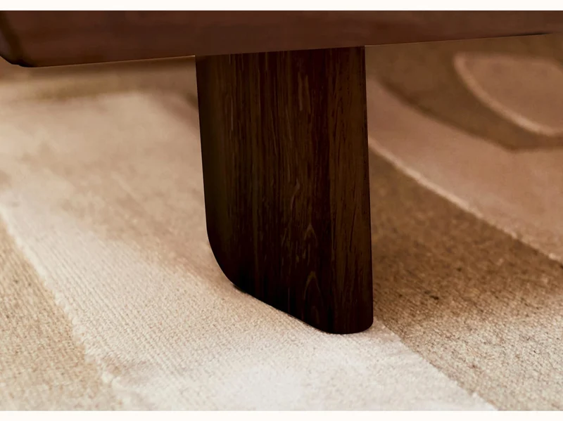 Lit plateforme en bois massif LIVIA