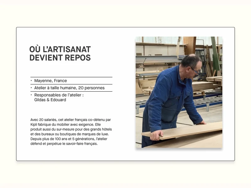 Lit plateforme en bois massif LIVIA