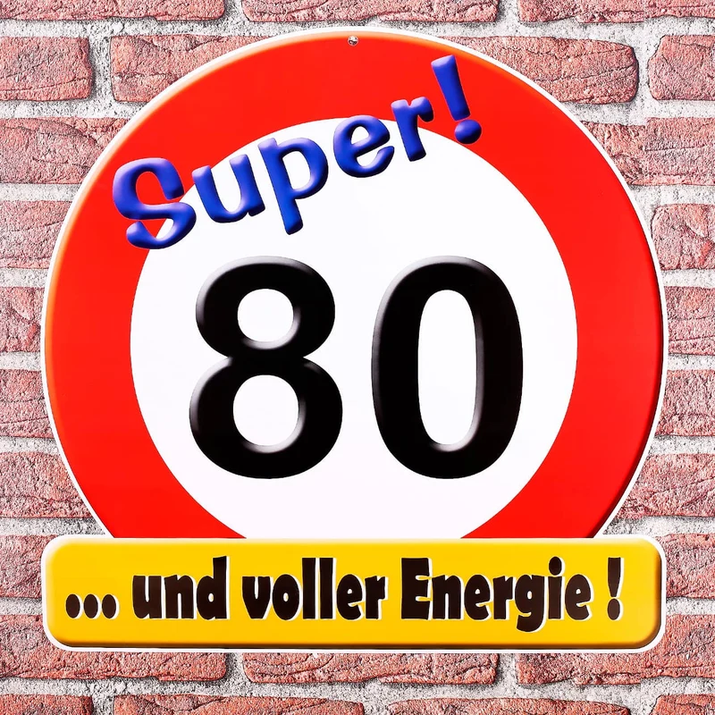 Riesiges Schild - Super 80
