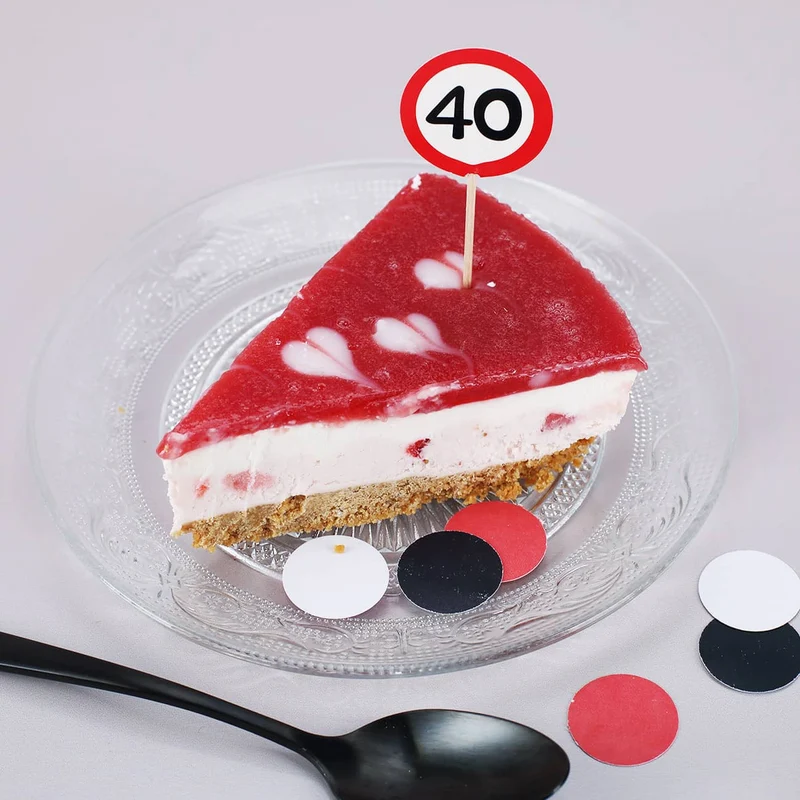 Torten-Deko Set zum 40. Geburtstag