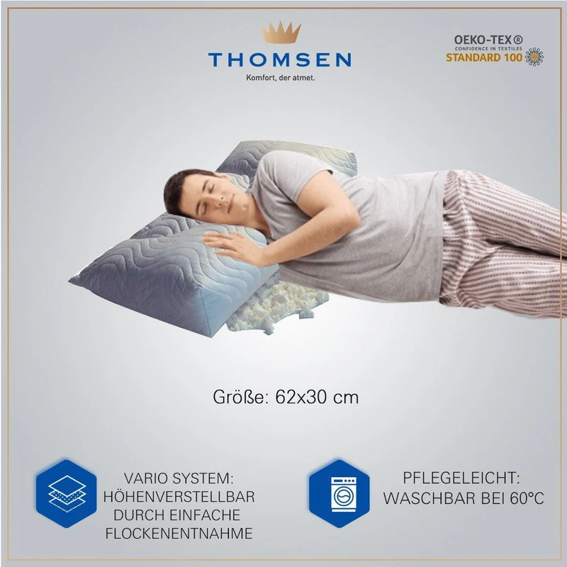 Thomsen Floc Standard - Talalay Latex-Flocken mit dem Kuschelfeeling