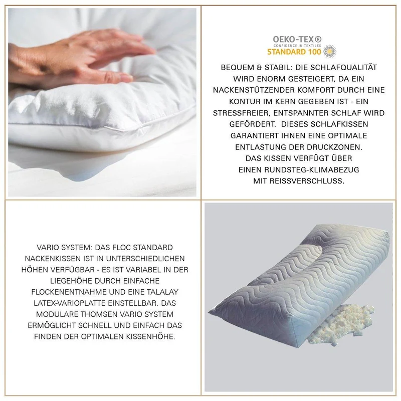 Thomsen Floc Standard - Talalay Latex-Flocken mit dem Kuschelfeeling