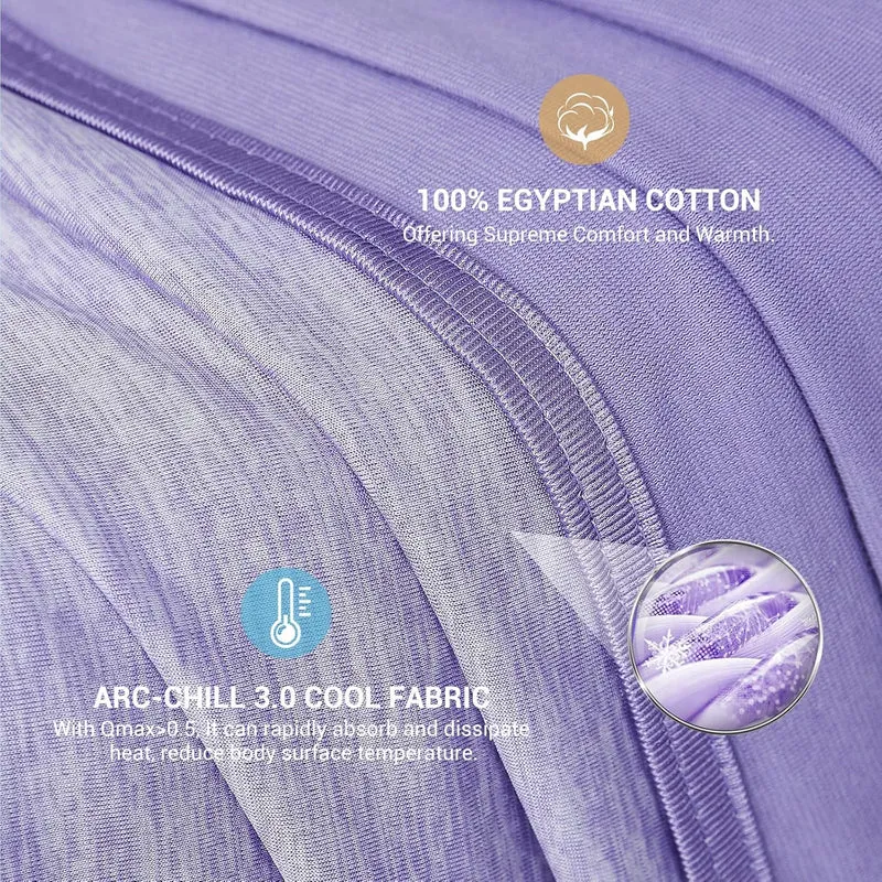 Elegear Orchid Cooling Blanket – Arc-Chill 3.0, Q-Max>0.5, Multi-Size Options
