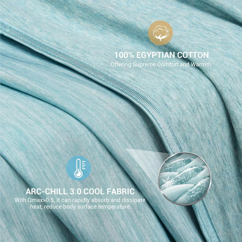 Elegear Green Cooling Blanket – Arc-Chill 3.0, Q-Max>0.5, Multi-Size Options