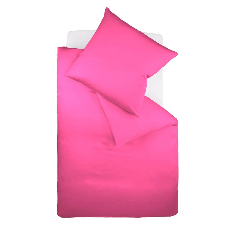 Satin-Bettwäsche COLOURS - Gr. 200x200 + 2 x 80x80 cm