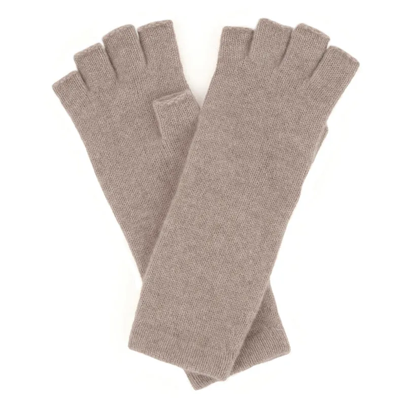 Mitaines cachemire - Taupe