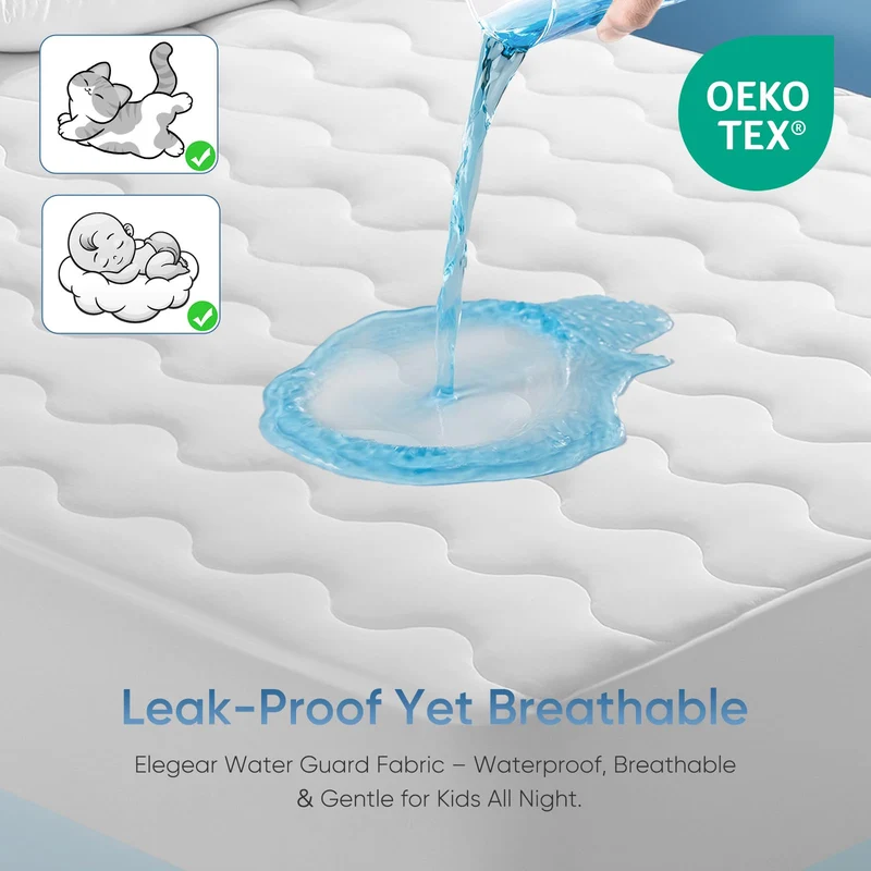 Stay Cool with Q-Max 0.5 — The Ultimate Arc-Chill 3.0 Cooling Fitted Sheet by Elegear