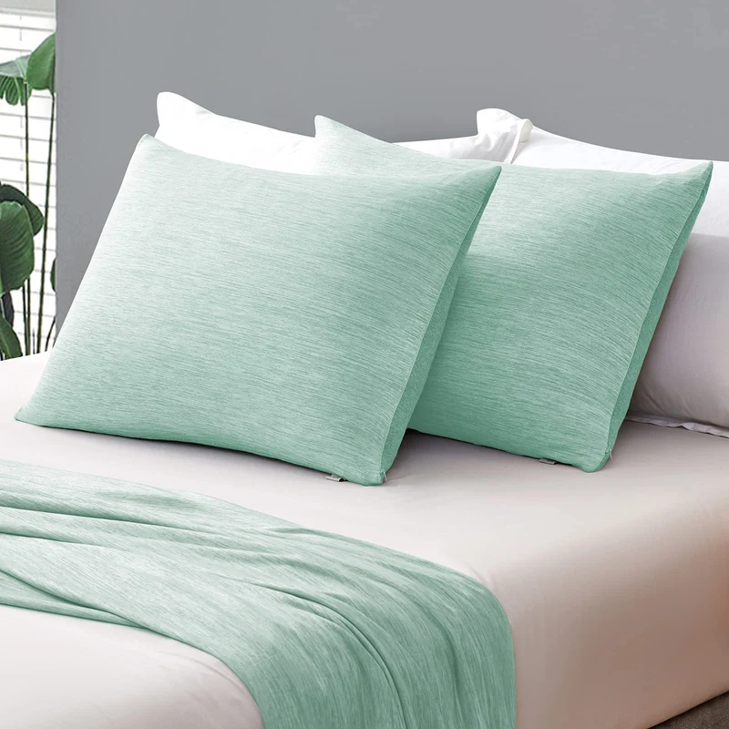Revolutionary Green Cooling Pillowcases Set of 2 – Arc-Chill Pro Q-Max 0.4