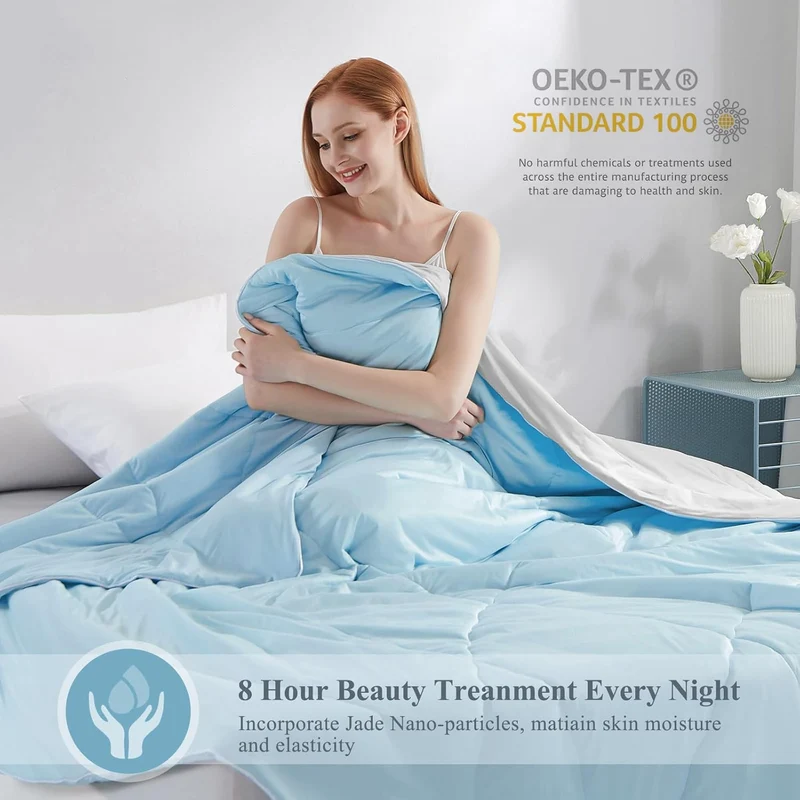 Elegear Arc-Chill 3.0 Cooling Comforter - Blue (Queen & King Size)