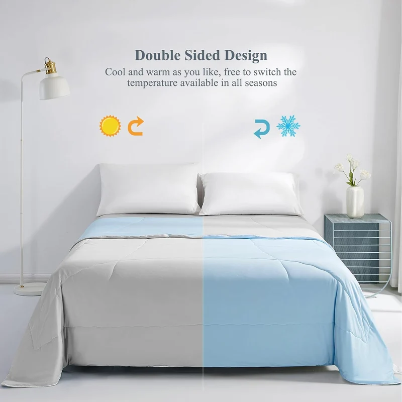 Elegear Arc-Chill 3.0 Cooling Comforter - Blue (Queen & King Size)
