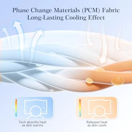 Elegear Cooling Pillowcase – Arc-Chill Tech, Breathable & Anti-Static