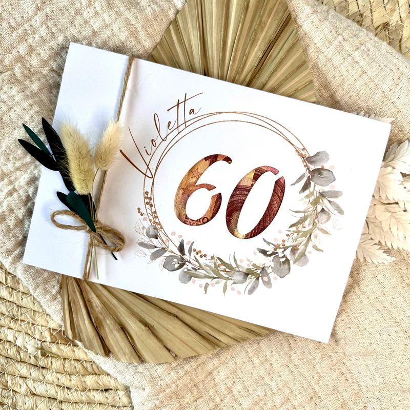 Personalisiertes Geschenk zum runden 18. 20. 30. 40. 50. 60. 70. 80. Geburtstag I Geldgeschenk Spruch Karte I Glückwunschkarte I | Geld verschenken I Geburtstagsgeschenk