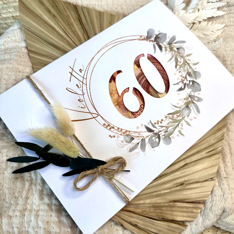 Personalisiertes Geschenk zum runden 18. 20. 30. 40. 50. 60. 70. 80. Geburtstag I Geldgeschenk Spruch Karte I Glückwunschkarte I | Geld verschenken I Geburtstagsgeschenk