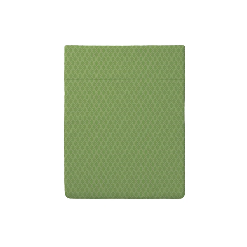 Drap plat satin de coton - Garden Micro vert