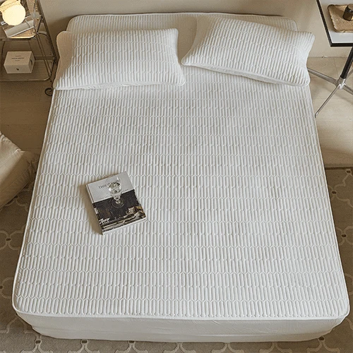 Comfortable Thicken Quilted Quilting Fitted Sheets