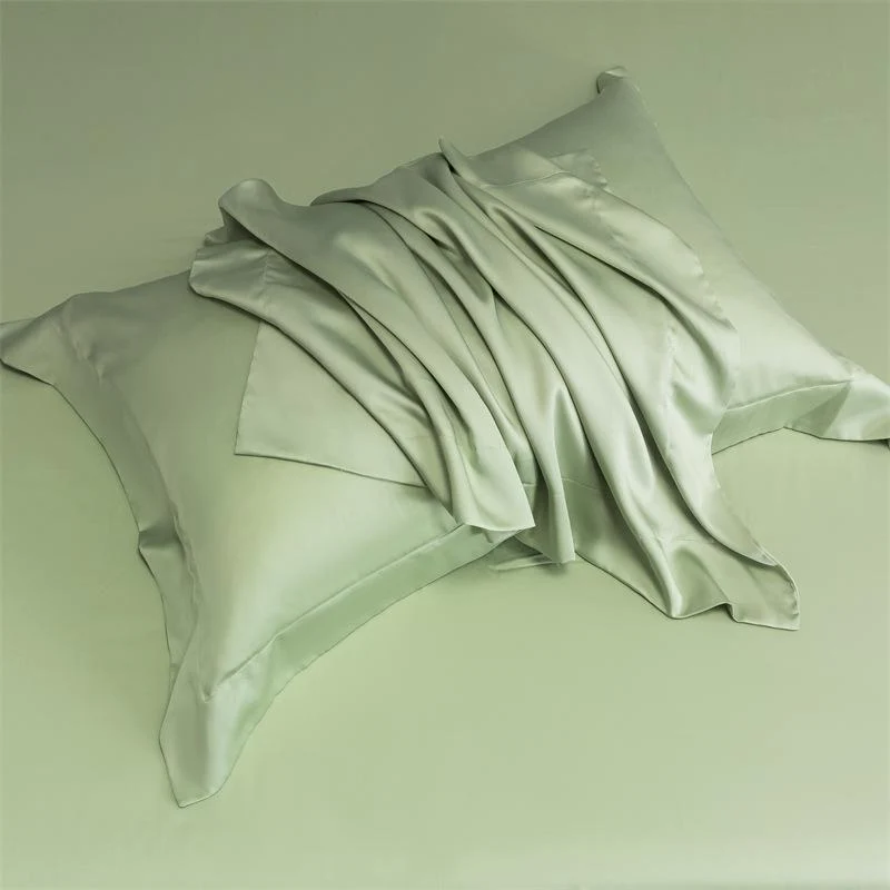 2 Pack for Silk Pillowcase for Hair and Skin, Natural Silk Pillow Case with Zipper, Both Sided Pure Silk Pillow Cover for Women