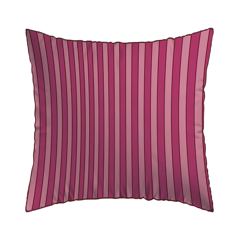 Taie d'oreiller satin de coton - Eclat Rose