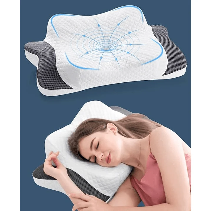 Memory Foam Pillow, Cervical Pillow for Neck Pain Relief