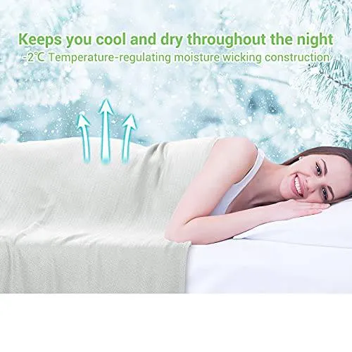 Elegear Arc-chill Q-Max 0.3 Cooling Bamboo Lattice Fiber Blanket