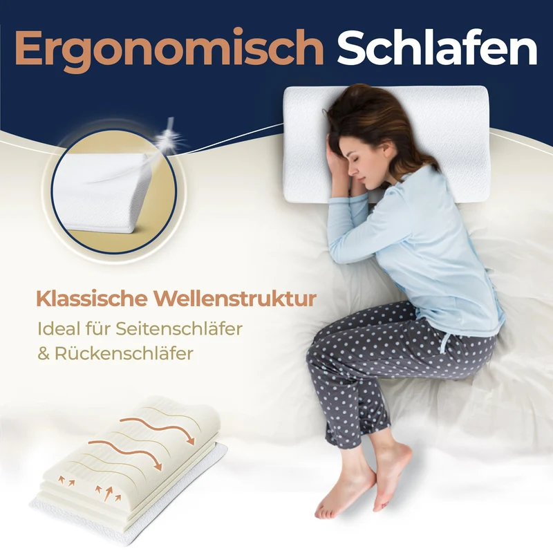 Thomsen Classic Dreamfoam - Orthopädisches Kopfkissen