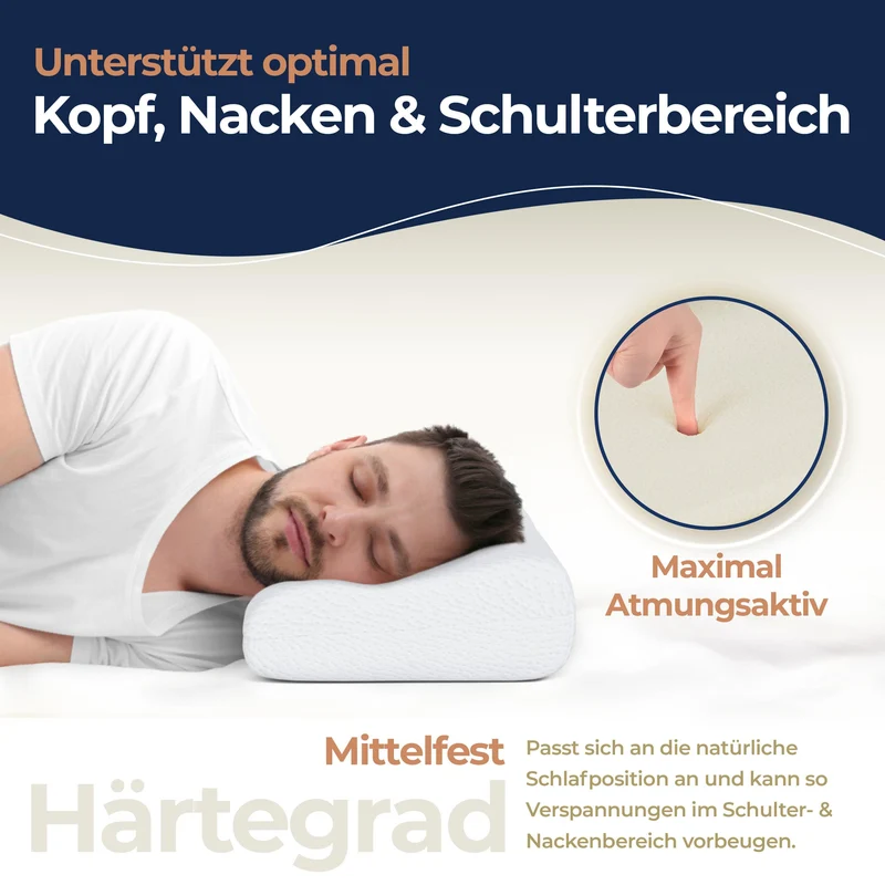 Thomsen Classic Dreamfoam - Orthopädisches Kopfkissen