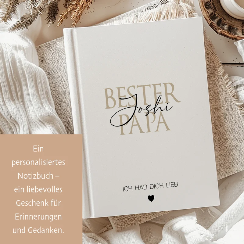 Notizbuch personalisiert Familien Geschenk Mama Notizheft Tochter Geburtstag Geschenk Schwester Papa Oma Opa Bruder Sohn