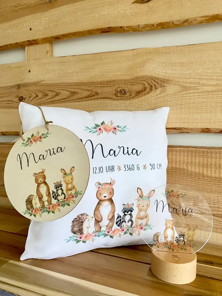 Personalisiertes Geschenk Set für Kinder zur Geburt, zum Geburtstag, zur Einschulung selbst zusammenstellen | 12 Geschenkideen zum Auswählen