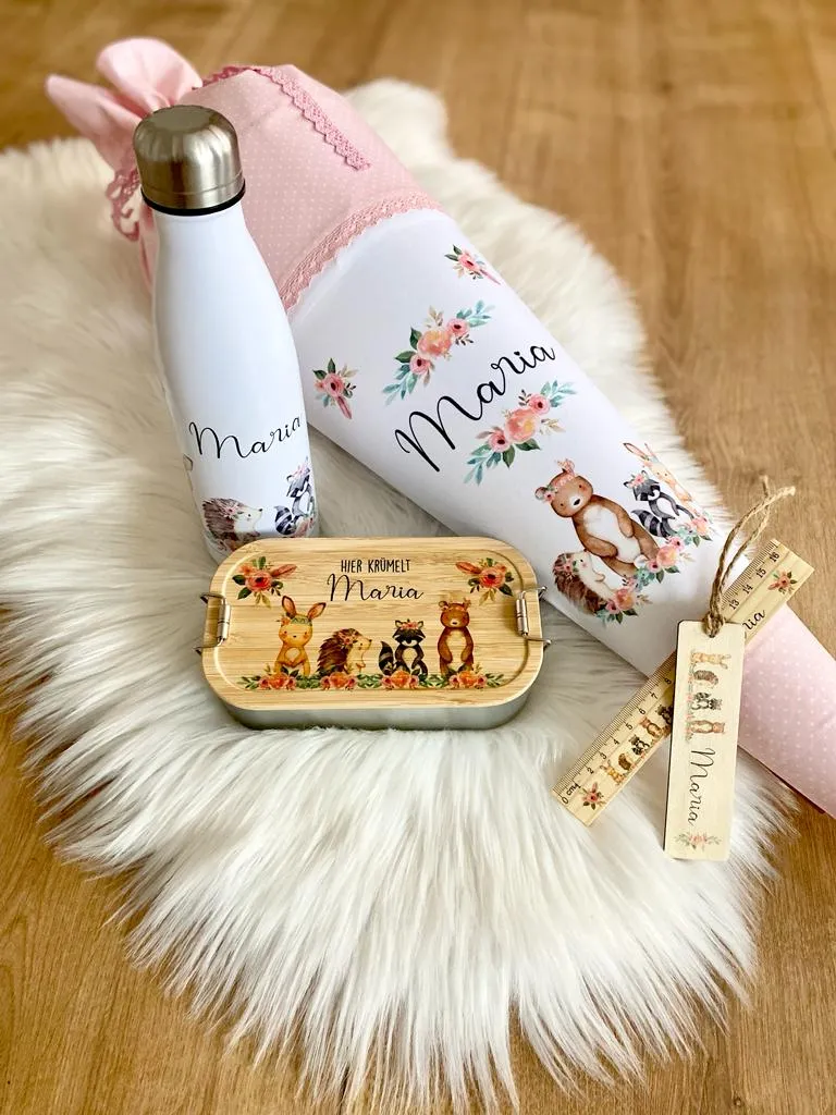 Personalisiertes Geschenk Set für Kinder zur Geburt, zum Geburtstag, zur Einschulung selbst zusammenstellen | 12 Geschenkideen zum Auswählen
