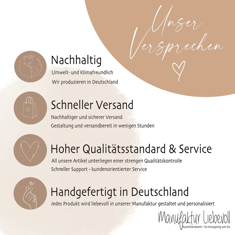 Personalisierter Stoffbeutel für Frauen, 3 Motive: Herzensmensch, Lieblingsmensch, Busenfreundin