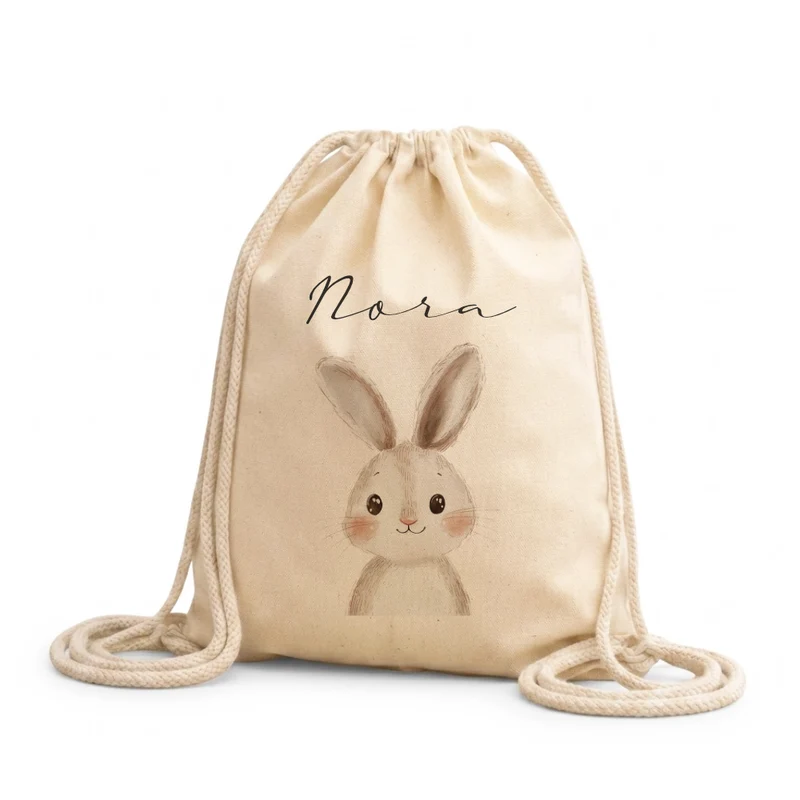 Kinder-Rucksack & Turnbeutel im Boho-Stil – Personalisiert für Kindergarten & Kita, Kinderbeutel
