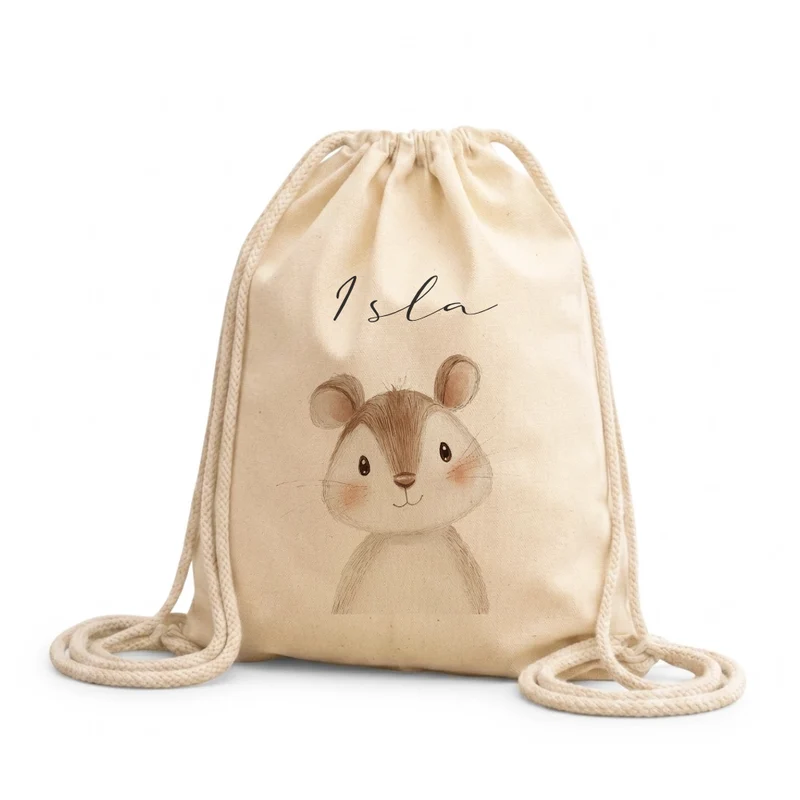 Kinder-Rucksack & Turnbeutel im Boho-Stil – Personalisiert für Kindergarten & Kita, Kinderbeutel