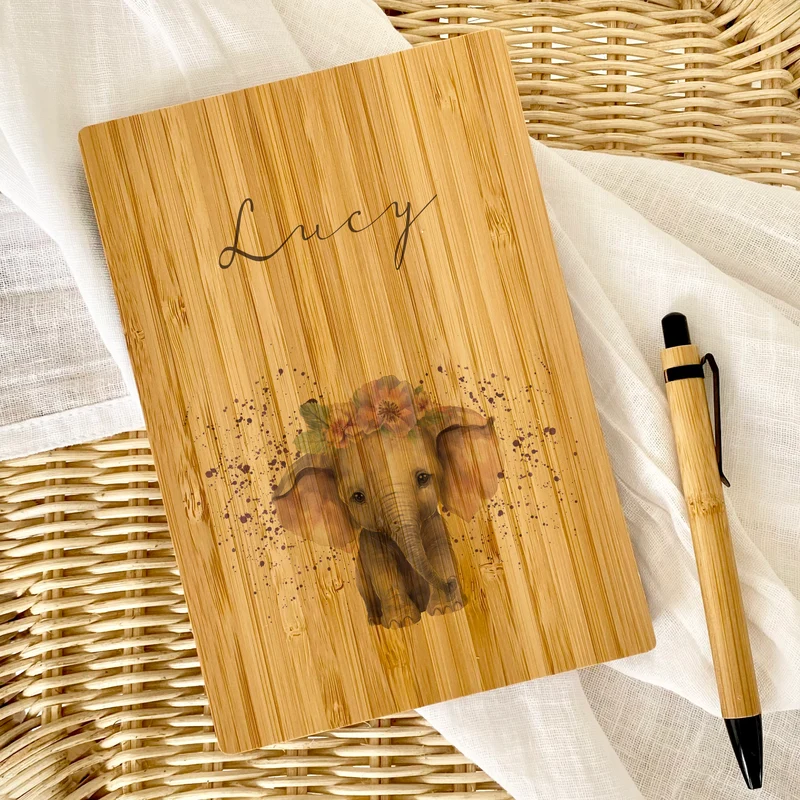 Kinder Notizbuch Pony mit Namen | personalisiertes Tagebuch Schreibheft Pferd für Mädchen als besonderes Geschenk Geburtstag | 7 Motivvarianten zur Auswahl