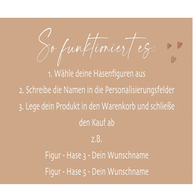 Personalisiertes Osterkissen mit Namen – Familienkissen mit Hasen – Osterdeko 40x40 – Geschenk für Kinder, Eltern & Großeltern – Kissenbezug mit oder ohne Füllung