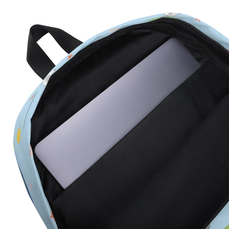 Rucksack Pinguin Surfer Muster