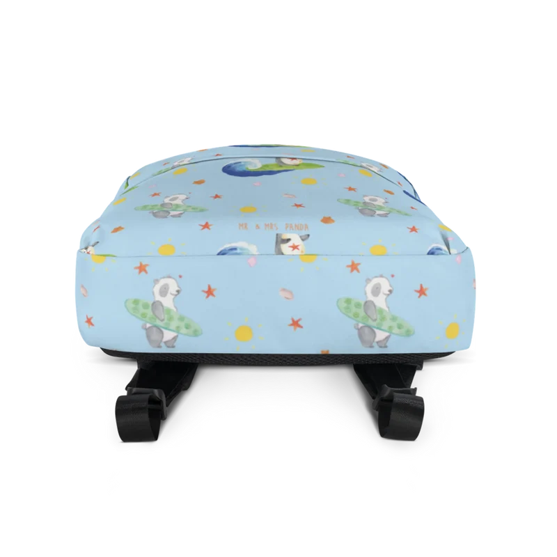 Rucksack Pinguin Surfer Muster