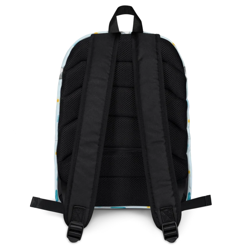 Rucksack Pinguin Duschen Muster