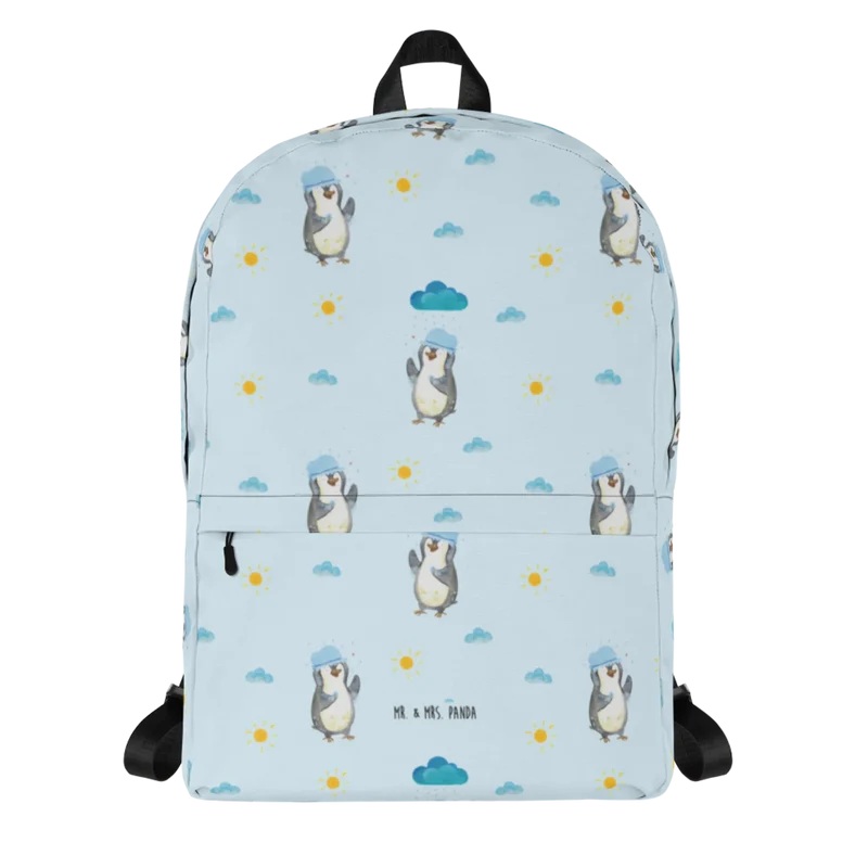 Rucksack Pinguin Duschen Muster