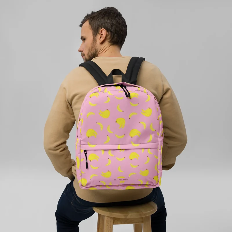 Rucksack Bananen Staude Muster
