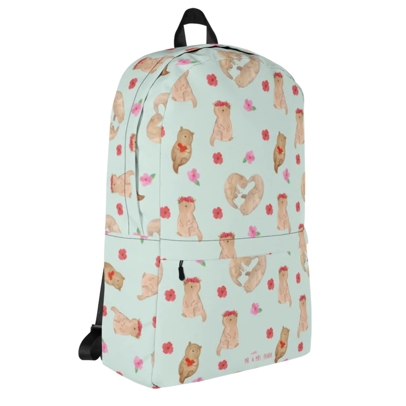 Rucksack Otter Herz Muster