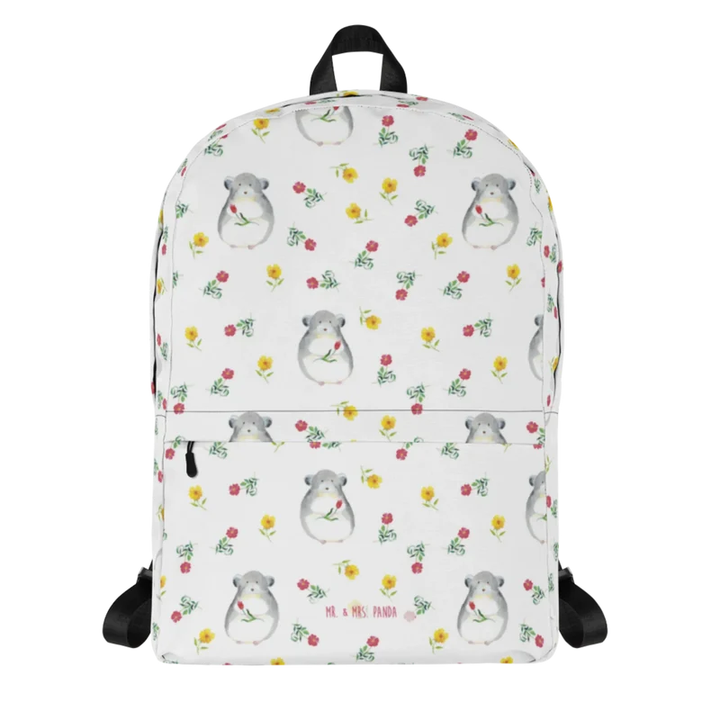 Rucksack Chinchilla Blume Muster