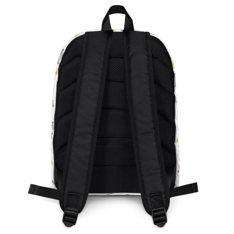 Rucksack Chinchilla Blume Muster