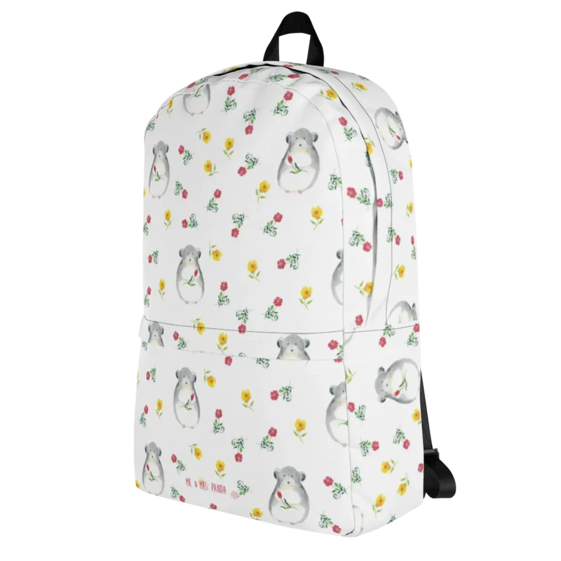 Rucksack Chinchilla Blume Muster