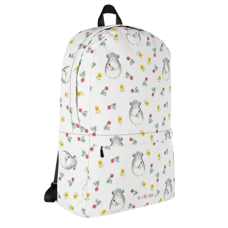 Rucksack Chinchilla Blume Muster