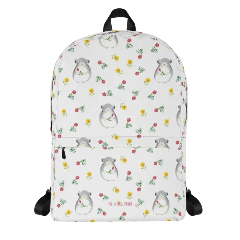 Rucksack Chinchilla Blume Muster
