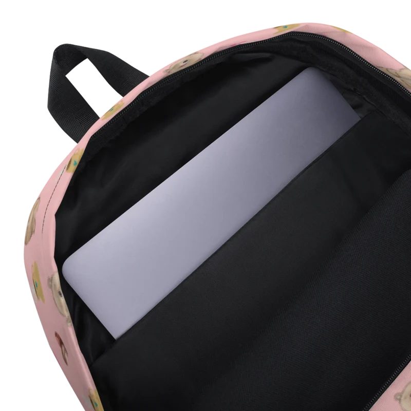 Rucksack Bär Kaffee Muster